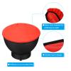 PATIKIL 7" 18cm Soft Diffuser Lamp Cover, 2 Pack Cloth Diffuser Strobe Reflector Lamp Sock for Flash Light Beauty Dish Photography Studio, Red view 4