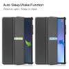 Case Cover Compatible With Lenovo Tab P11 Pro (2nd Gen) 11.2inch Case (TB132FU/138FC) Case Tri-Fold Smart Tablet Case,Hard PC Back Shell Slim Case Multi- Viewing Angles Stand Hard Shell Folio Case Tab view 3