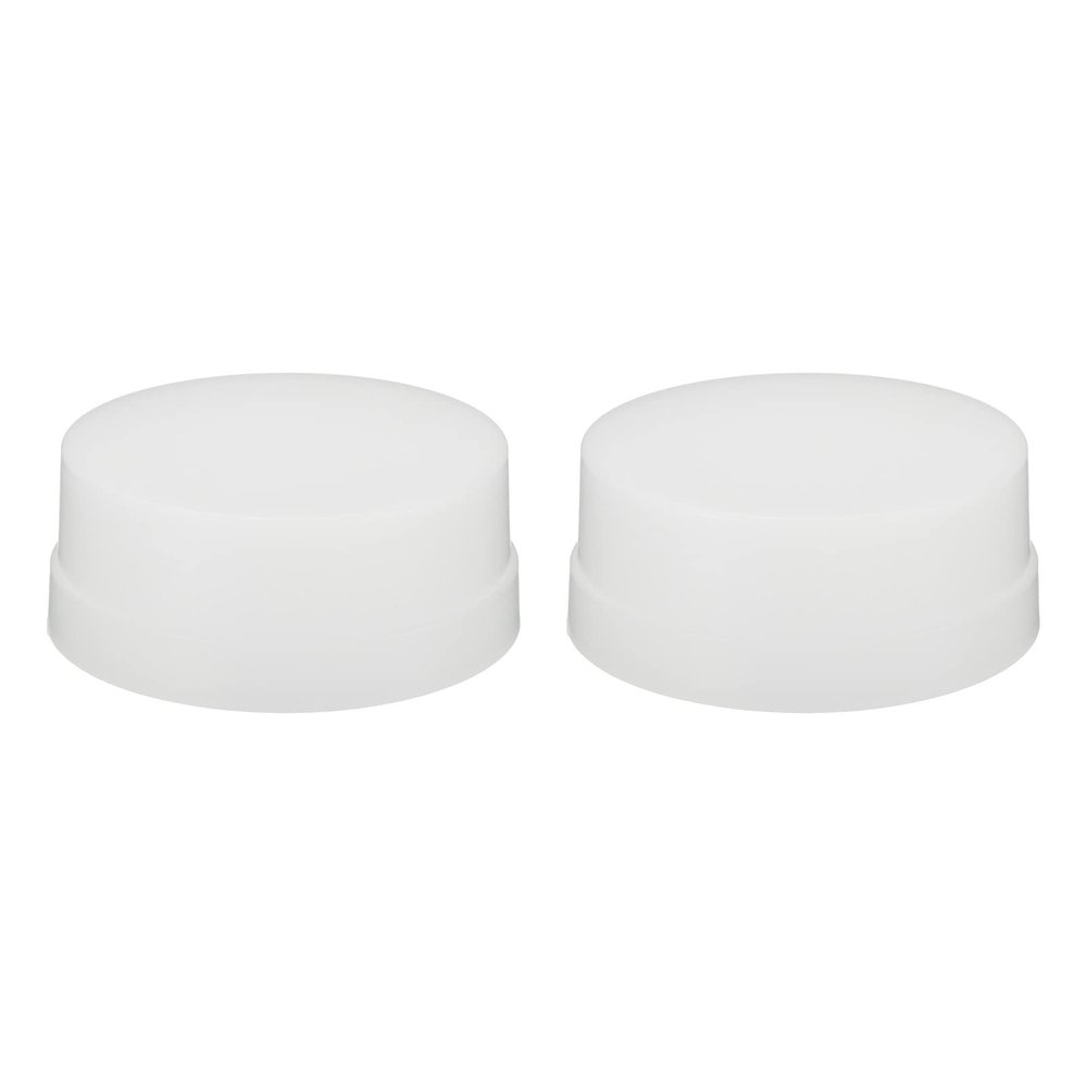PATIKIL Flash Diffuser, 2 Pack Bounce Dome Soft Box Light Flashlight Diffuser Cap for Camera Photography Studios, White