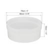 PATIKIL Flash Diffuser, 2 Pack Bounce Dome Soft Box Light Flashlight Diffuser Cap for Camera Photography Studios, White view 2