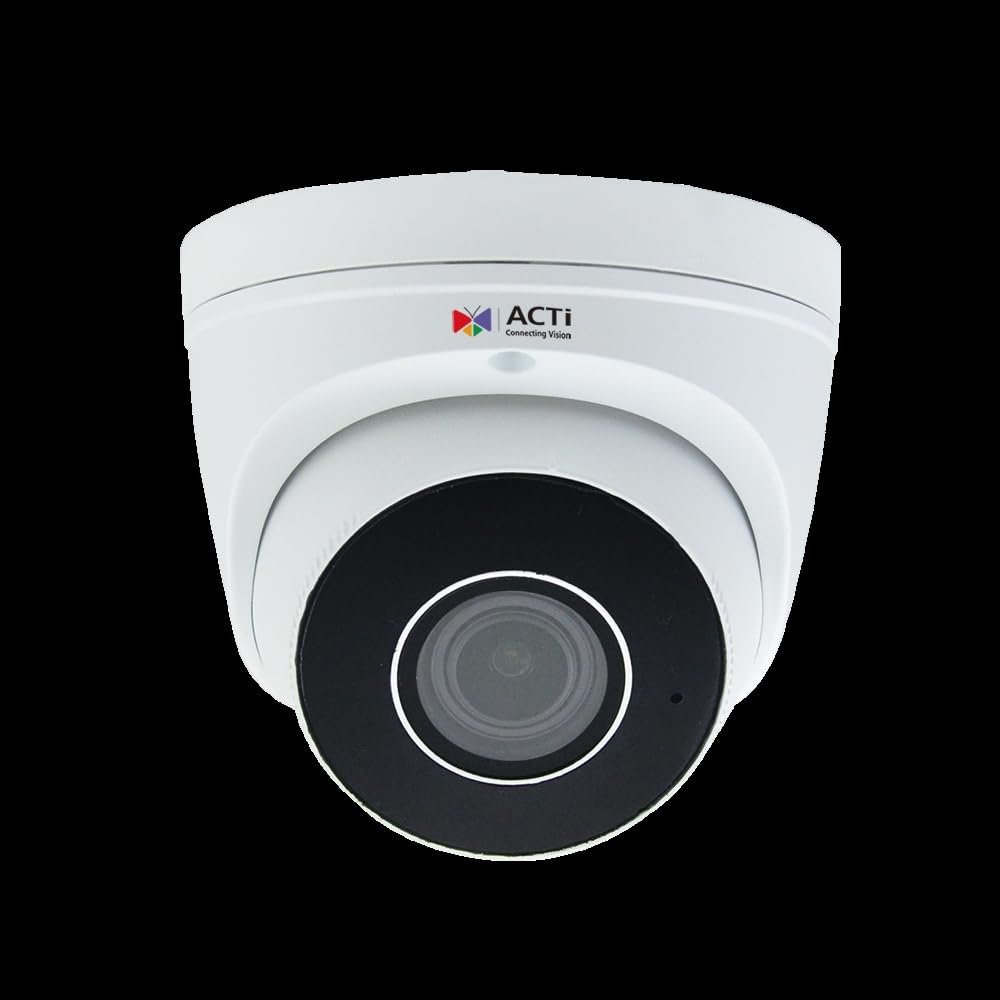 ACTi - Z87-4MP Outdoor Zoom Turret with D/N, Adaptive IR, Superior WDR, SLLS, 4.3X Zoom Lens, f2.8-12mm/F1.6