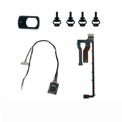 YANHAO [Drone Parts] Original Gimbal Camera Side/Back Cover Cap Signal PTZ Cable for DJI Mavic Mini 1/2/SE Drone Parts Replacemt [Easy Installation] (Color : 1 Set for Mini 2)
