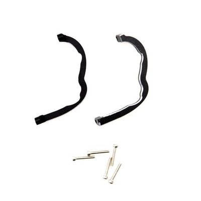 YANHAO [Drone Parts] for DJI FPV Aluminum Alloy Drone Gimbal Lens Bumper for DJI FPV Combo Top Protection Gimbal Camera Protective Bars [Easy Installation] (Color : Black Gimbal Bumper)