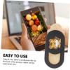 UKCOCO 6pcs Year of The Tiger Protection Cover Computer Laptop Camera Protector Tablet Laptop Sliding Cam Blocker Web Camera Caps Hoods Webcam Lens Caps Hood Protectors Flat view 2