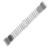 NICKSTON UK Symbols Engraved Band Compatible with Garmin Fenix 7X Solar Sapphire 6X Pro 5X Plus Fenix 3 Descent Mk1 Mk2 Mk2i Silver Stainless Steel Strap S-UKS-A26 (9" (228mm) Wrist Size) view 1