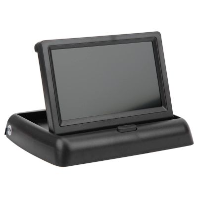 Auto Foldable Car Monitor, TFT LCD Backup Camera Monitor Car LCD Monitor for Computer Screen for Car Video Player for Mini TV