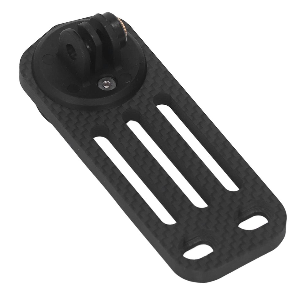 DAUERHAFT Carbon Fiber Bicycle Computer Mount - Easy to Install and Remove, Lightweight Bicycle Accessories for Cycling