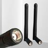 (2-Pack) Dual Band WiFi 2.4GHz 5GHz 5.8GHz 3dBi MIMO RP-SMA Male Antenna for WiFi Router Wireless Network Card USB Adapter- Security IP Camera Video Surveillance Monitor view 1