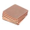 5Pcs 0.3mm-2mm Thickness Laptop Copper Sheet Plate Strip Shim Thermal Pad Heatsink Sheet for GPU CPU Chip RAM Cooling (Size : 15x15x2.0mm) view 1