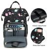 Yusudan Elephant Laptop Backpack for Women Men, 15.6 inch College School Backpack Bookbag for Work/School/Travel/Business (Black) view 2