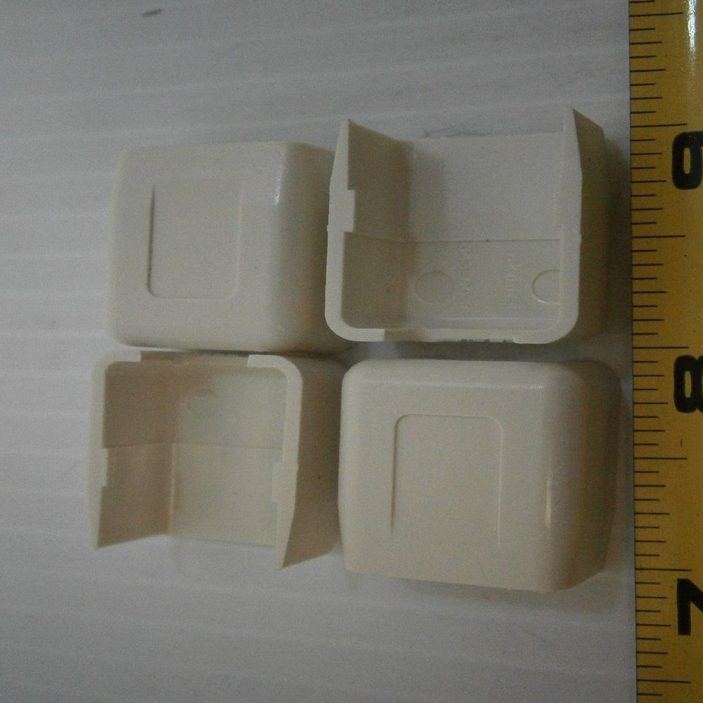 New Pack of 043-0036 H Cable Raceway Duct end Cap Cover 1" L Ivory lot of 10#1079 Multi-Purpose Comprehensive Hardware Fastener Assortment Kit WnyNEH02730