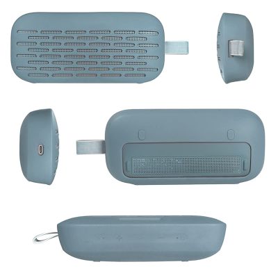 MOUDOAUER Soft Silicone Dust-Proof Cover Sleeve with Hook for Bose Soundlink Flex Speaker Accessory Part