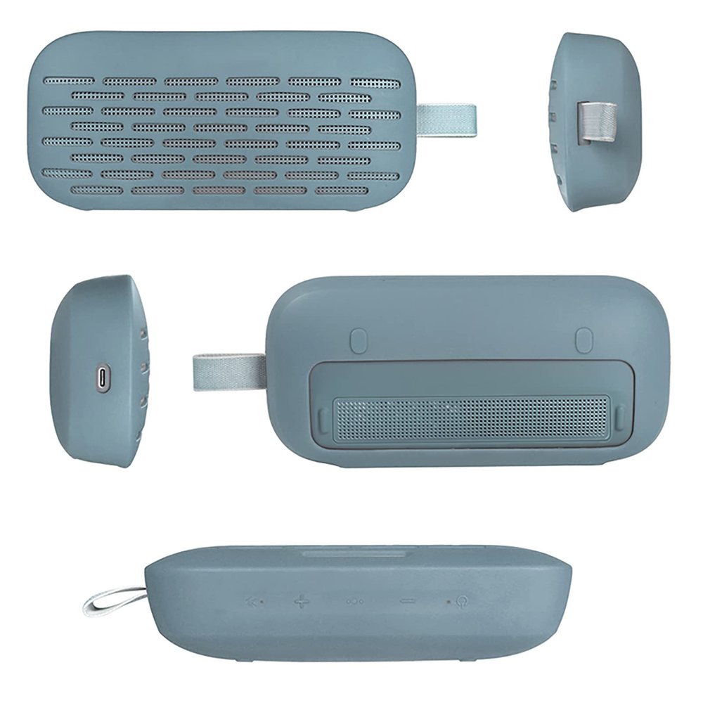 MOUDOAUER Soft Silicone Dust-Proof Cover Sleeve with Hook for Bose Soundlink Flex Speaker Accessory Part
