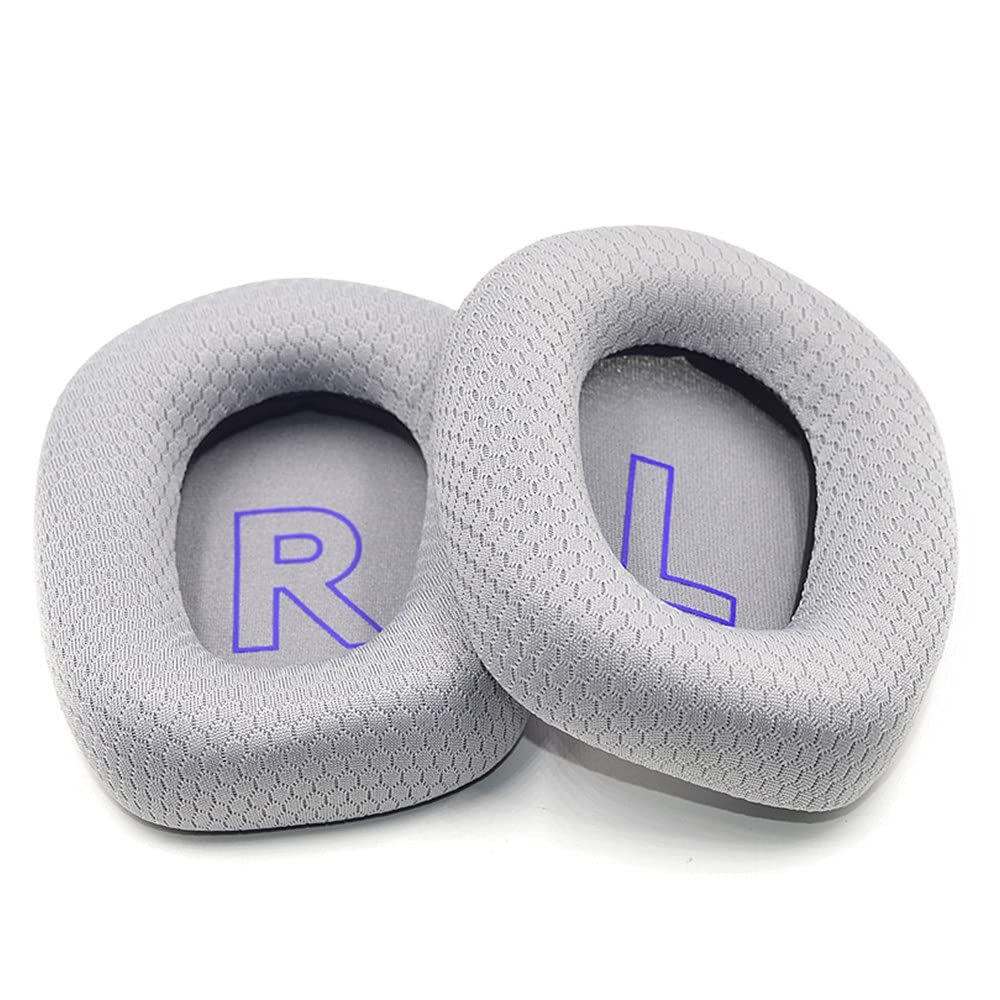 1 Pair Ear Pads Cushion Earpad Pillow Replacement Lightspeed Wireless Gaming Headset for Logitech G733 Accessory Part