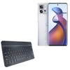 BoxWave Keyboard Compatible with Motorola Moto S30 Pro - SlimKeys Bluetooth Keyboard, Portable Thin with Chiclet-Style Keys - Jet Black view 1