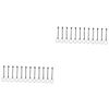 SAFIGLE 24pcs Scene Lamp Post Model for Landscape Decoration Realistic Street Light Accessories for Table and Diorama Projects view 1