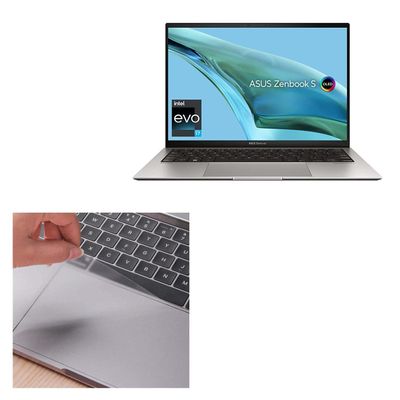 BoxWave Touchpad Protector Compatible with ASUS Zenbook S 13 OLED (UX5304) - ClearTouch for Touchpad (2-Pack), Pad Protector Shield Cover Film Skin