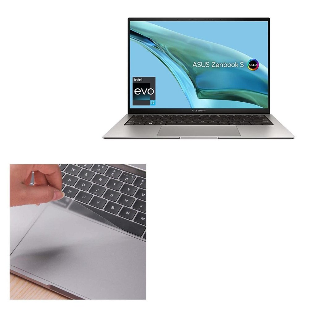 BoxWave Touchpad Protector Compatible with ASUS Zenbook S 13 OLED (UX5304) - ClearTouch for Touchpad (2-Pack), Pad Protector Shield Cover Film Skin