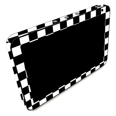 MightySkins Skin Compatible with Amazon Echo Show 8 (Gen 2) - Check | Protective, Durable, and Unique Vinyl Decal wrap Cover | Easy to Apply | Made in The USA