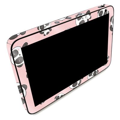 MightySkins Glossy Glitter Skin Compatible with Amazon Echo Show 8 (Gen 2) - Panda Hello | Protective, Durable High-Gloss Glitter Finish | Easy to Apply | Made in The USA