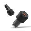 BoxWave Car Charger Compatible with Lenovo ThinkPad T61 - PD Car Charger Bundle (65W), Power Delivery Cable Car Adapter - Jet Black view 4