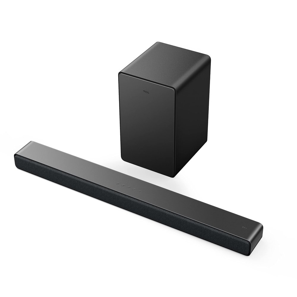 TCL 3.1ch Sound Bar with Wireless Subwoofer (Q6310, 2023 Model), Dolby Audio, DTS Virtual:X, Built-in Center Channel Speaker, Auto Room Calibration, Wall Mount/HDMI Cable Included