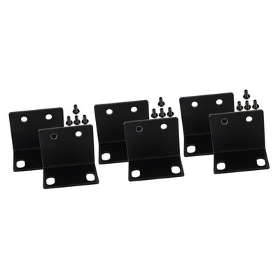 Vaguelly 6pcs Shaped Microphone Cabinet Corner Bracket Amplifier Speaker Cabinet Mount Corner Protectors for Easy Installation and Enhanced Stereo