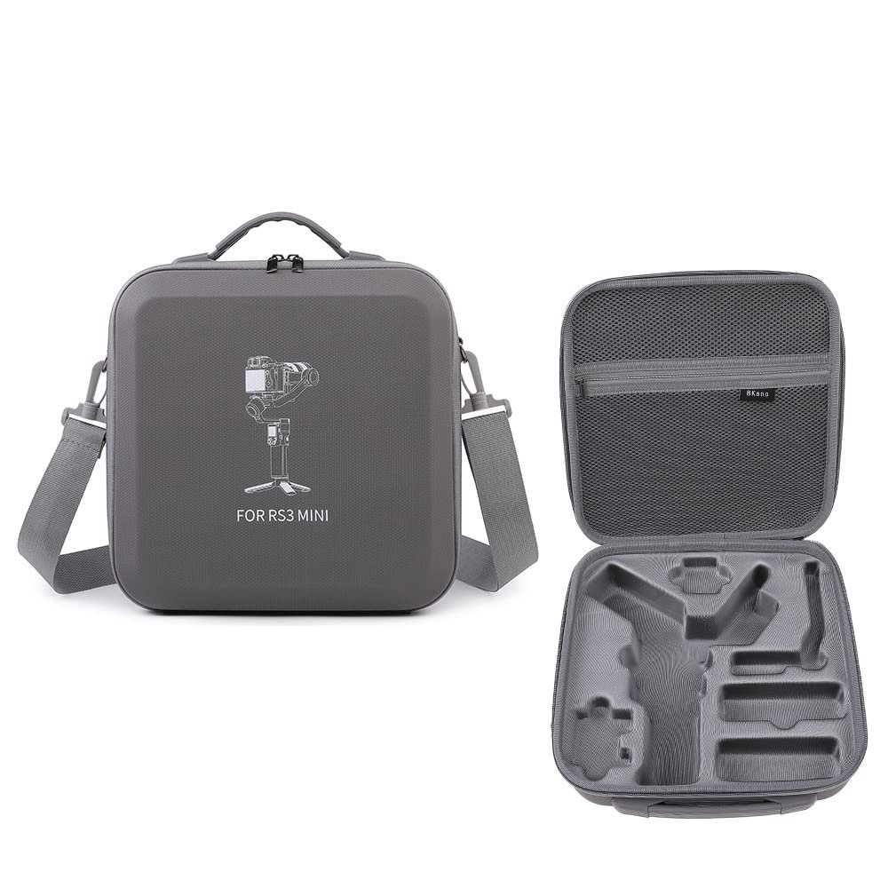 Carrying Case for DJI RS3 MINI Portable Shoulder Bag Travel Case Storage Bag RS3 MINI Gimbal Stabilizer Handheld Case Accessories with Adjustable Shoulder Strap