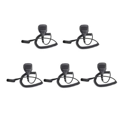 5 Pack PMMN4025A PMMN4025 PMMN4024 PMMN4024A Remote Speaker Mic Shoulder Microphone for APX4000 APX6000 APX6000li APX 6000XE 7000XE 8000XE APX7000 APX8000 XPR6350 XPR6550 XPR7350 XPR7550 Radio