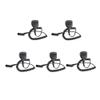 5 Pack PMMN4025A PMMN4025 PMMN4024 PMMN4024A Remote Speaker Mic Shoulder Microphone for APX4000 APX6000 APX6000li APX 6000XE 7000XE 8000XE APX7000 APX8000 XPR6350 XPR6550 XPR7350 XPR7550 Radio view 1