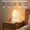 MTDYHY Butterfly Night Light Sleep Lamp with Lullaby White Noise, Digital Clock Alarm Clock with LED Dcor Light, Butterfly Gifts/Decor for Girls Women(2th Generation) view 2