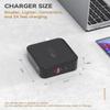 100W USB C Fast Charger, 3-Port GaN Wall Charger PD USB C and QC USB A Charger Adapter Super Fast Type C Charging for MacBook, iPad, iPhone 15 15 Pro, Galaxy S23 Ultra, Steam Deck, Dell XPS, Google view 2