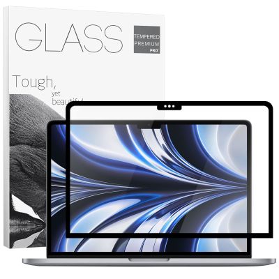 XinWoTuo Tempered Glass Laptop Screen Protector for New for Macbook Air 13.6 inch (M2 2022, A2681), 9H Hardness Bubble Free for, Anti-Scratch Anti-Fingerprint, Ultra-Thin High Transparency