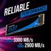 VisionTek 2280 DLX3 M.2 SSD - 512GB - PCIe Gen 3.0 x4 NVMe - 3300MB/s Read, 2900MB/s Write  Laptops, Gaming PCs, Compatible Consoles view 2