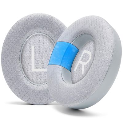 WC Freeze NC700 - Cooling Gel Ear Pads for Bose Noise Canceling 700 Headphones | Breathable Sports Fabric, Cooling Gel, Extra Thick & Cooler for Longer | Silver