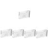 Mikinona 5pcs Azimuth Ruler for Vinyl Record Player Calibration Alignment Tool Sliding Acrylic Measuring Device for Accurate Tonearm Setup view 1