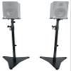 Rockville RockShelf 68B Bundle: Pair 6.5 in 50W RMS / 200W Peak 8 Home Bookshelf Speakers, Pair RVSM5 Adjustable Studio Monitor Stands, 4-Items view 3