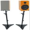 Rockville RockShelf 54C Bundle: (2) 5.25 in 360-Watt Bookshelf Speakers 4 Ohm Wood Cabinets in Black, Classic, or White Grain Finish, RVSM5 Adjustable Height Steel Studio Monitor Stands Pair, 3-Items view 1