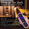 Silicone Protective Controller Sleeve for Roku | TCL Hisense Roku Remote Case Universal for Roku Express 4K+ 2021 Remote Cover with Tracker Glow in The Dark view 4