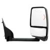 Velvac 719336 2020 Deluxe Series Door Mirror Black, 96" Body Width, Deluxe Head, Passenger Side view 1