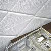10 White 24 in Self Adhesive Crisscross Foam Wall Panels Backdrop DIY Party Banquet Decorations view 2