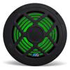 ATG Audio Marine 8" Coaxial Speakers with RGB LEDs, Pair, Black, 160W - ATG8MRGB-B view 2