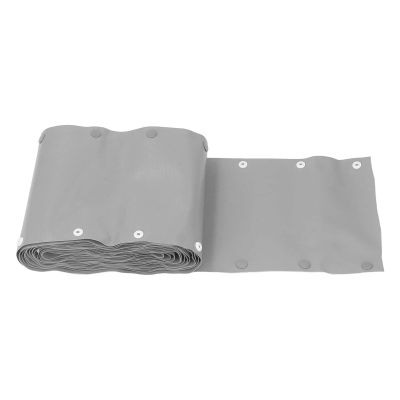 Cord Protector Electrical Wire Protector Button Design Flexible Cable Sleeve 160mm / 6.3in Width (5M)