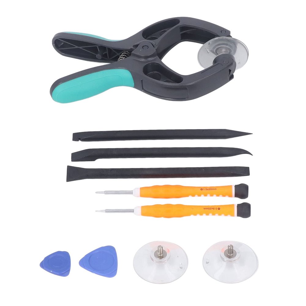 Electronic Repair Tool Set, 10PCS Electronic Repair Tool Kit Phone Screen Repair Suction Cup Tool with Screwdriver Pry Sheet Spudger for, Repair Kits