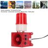120db Emergency Strobe Warning Light Security Sound Alarm Light US Plug 110V view 3