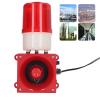 120db Emergency Strobe Warning Light Security Sound Alarm Light US Plug 110V view 4