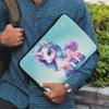 Baby Unicorn 2-Sided Print Mac Book Pro 16" Sleeve - Cartoon Unicorn Laptop Sleeve - 3D Print Mac Book Sleeve view 4