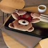 Brown Teddy Bear Mac Book Air 14" Sleeve - Cute Bear Laptop Sleeve - Plush Toy Mac Book Sleeve view 3