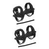 INOOMP 2pcs Portable Bike Speaker Holder Reusable Water Bottle Mount Strap for Cycling Beach Boat More Convenient Wear Resistant Design for Secure Speaker Attachment view 1