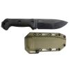 Kydex Sheath fits Ka-Bar Becker BK2 and BK22 with Tension Adjustment (FDE) view 2
